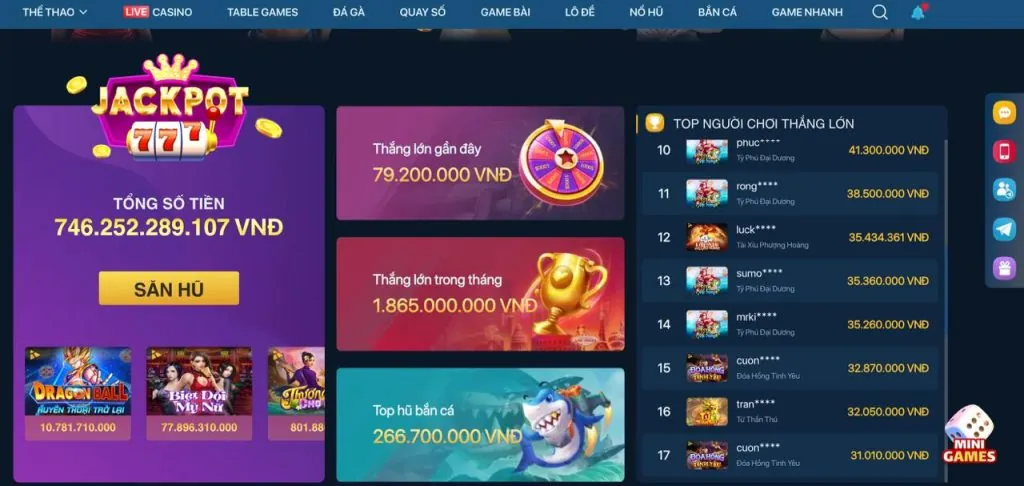 Lợi ích nền tảng 95win